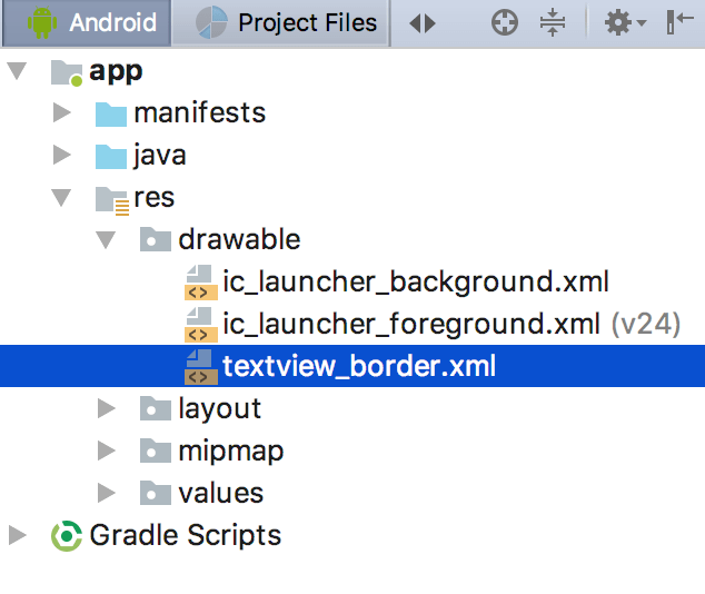 Android Border Draw Android Textview Border Coding Demos