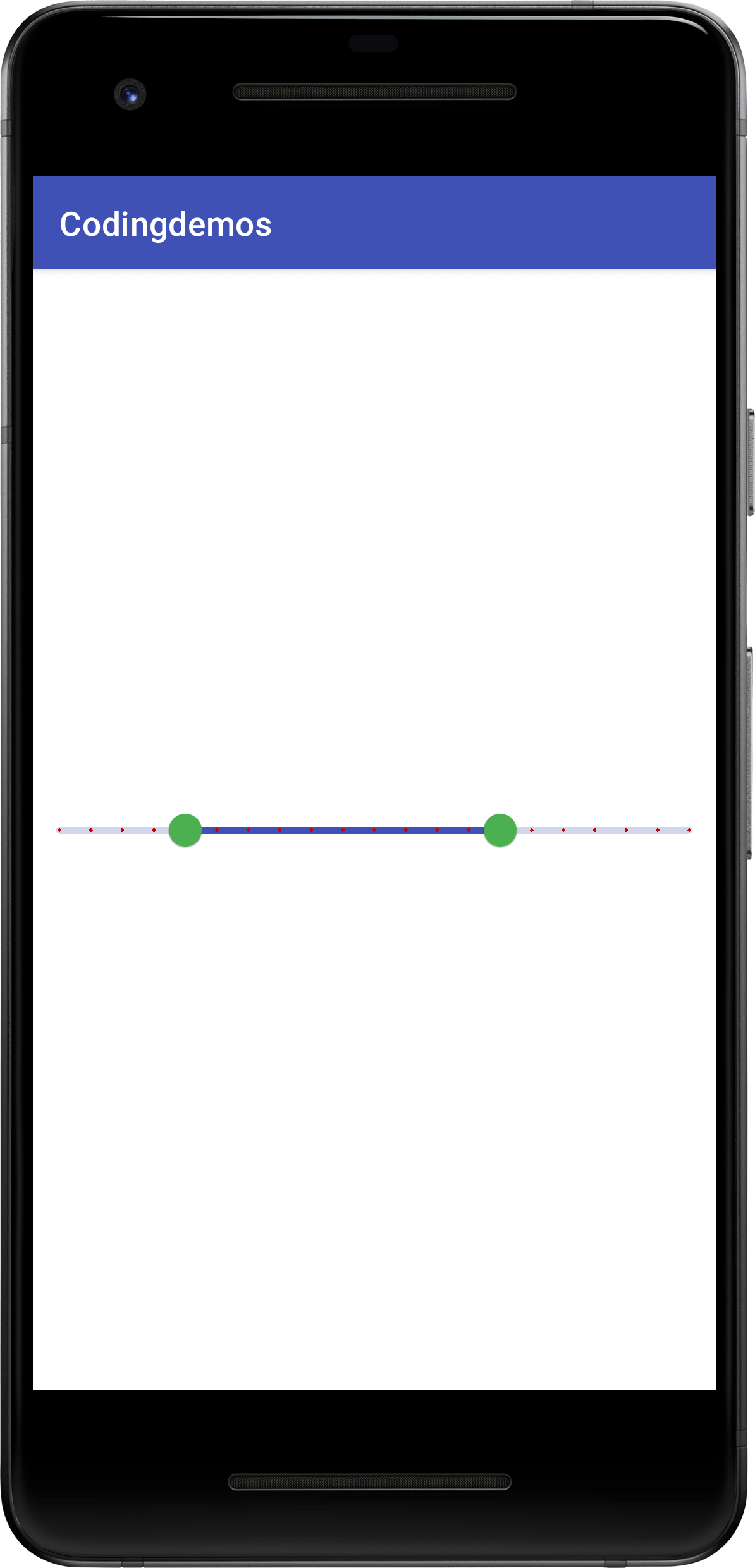 Android Slider Working With Material Design Sliders Coding Demos