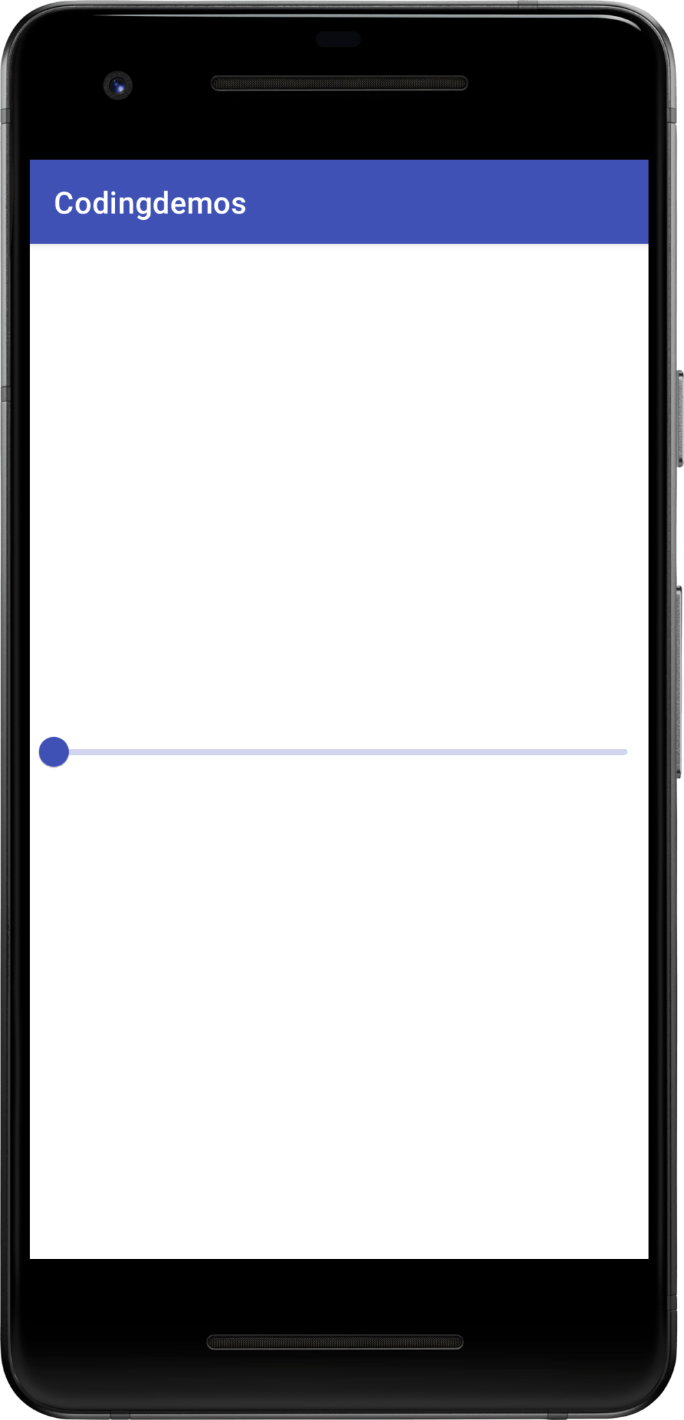 Android Slider Working With Material Design Sliders Coding Demos