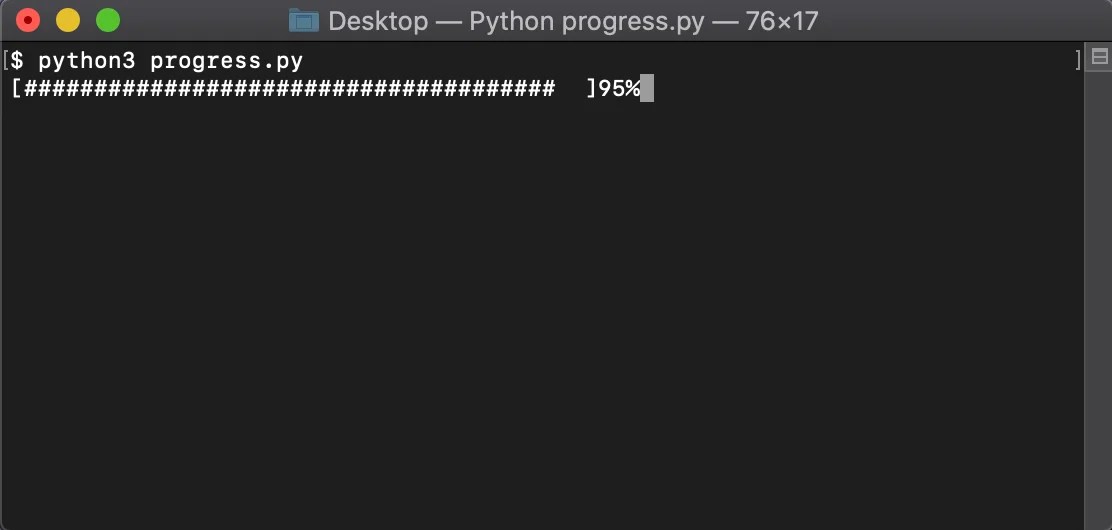 How to Implement a Progress Bar in Python