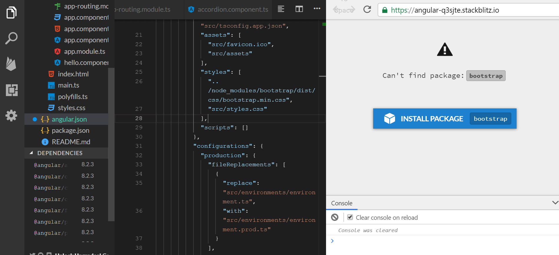 How to prototype Bootstrap 4 layouts with Angular 8, part 1