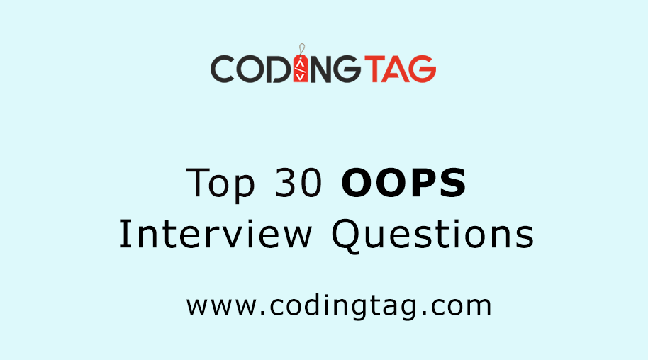 Top 30 OOPS Interview Questions C++