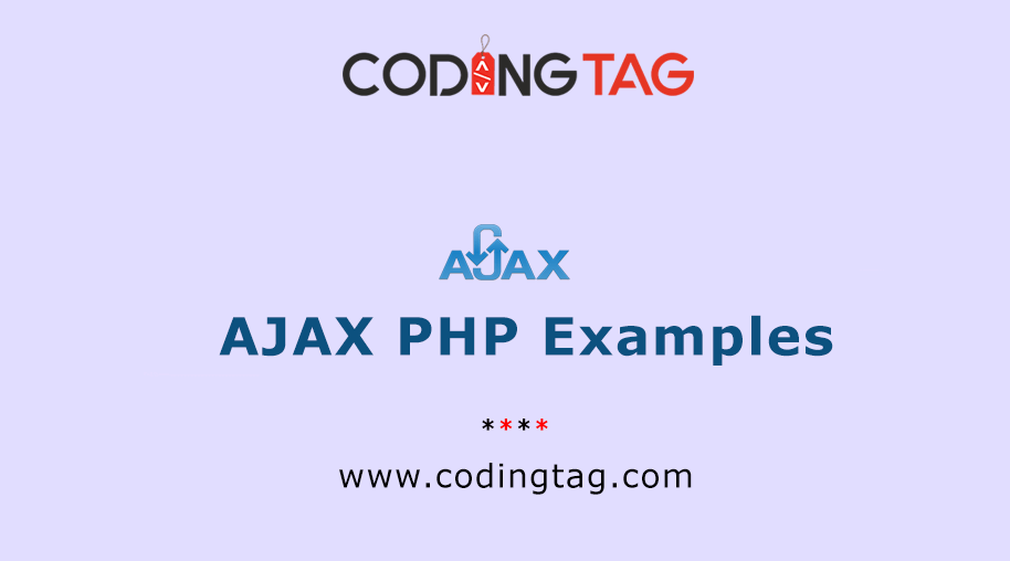 AJAX Real Time Examples AJAX Examples PHP AJAX