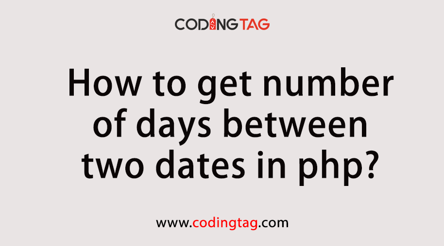 How To Get Dates Between Two Dates In Php at Shawn Wilson blog