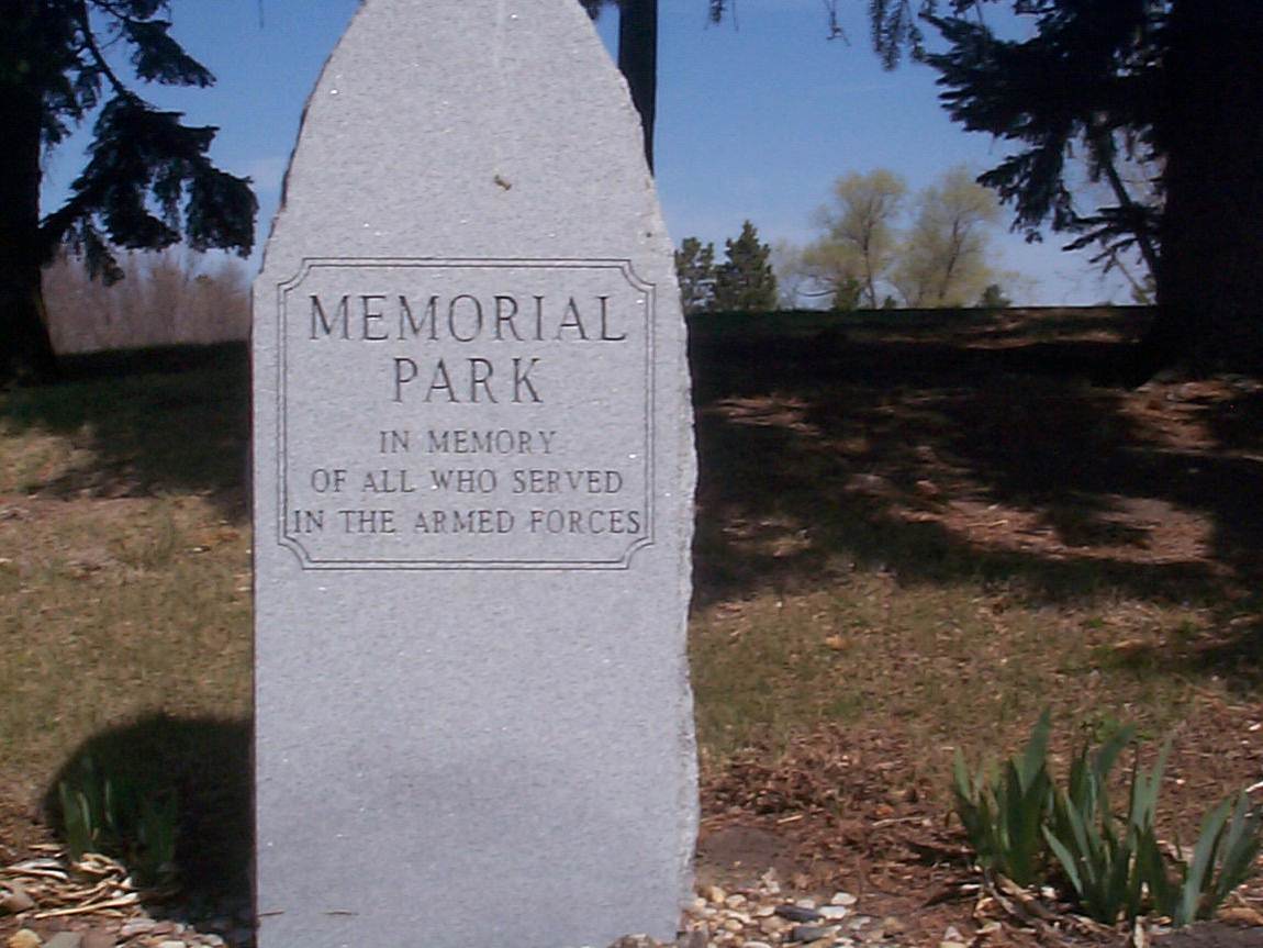 Memorial Park Codington County South Dakota