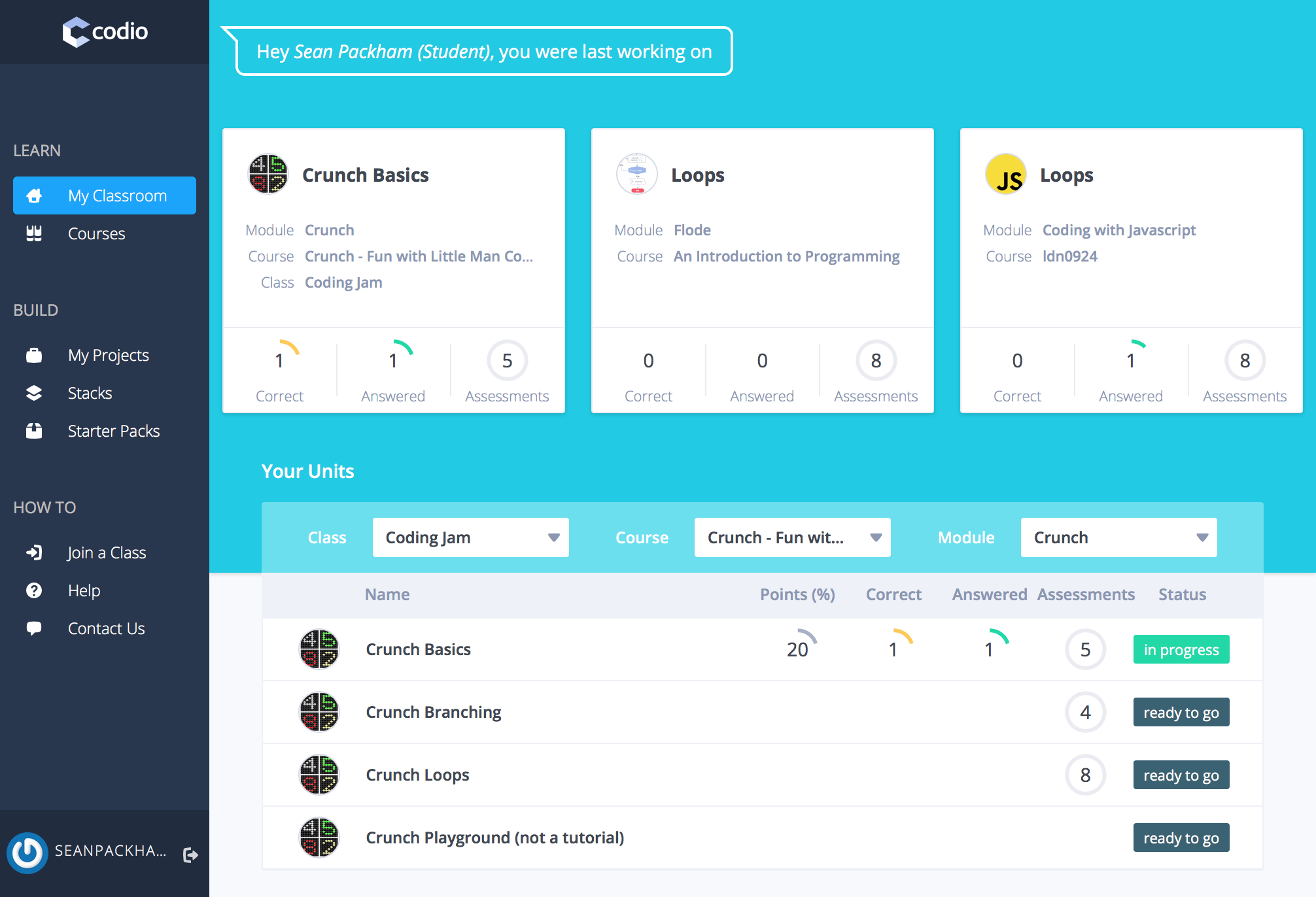 Introducing our new student dashboard