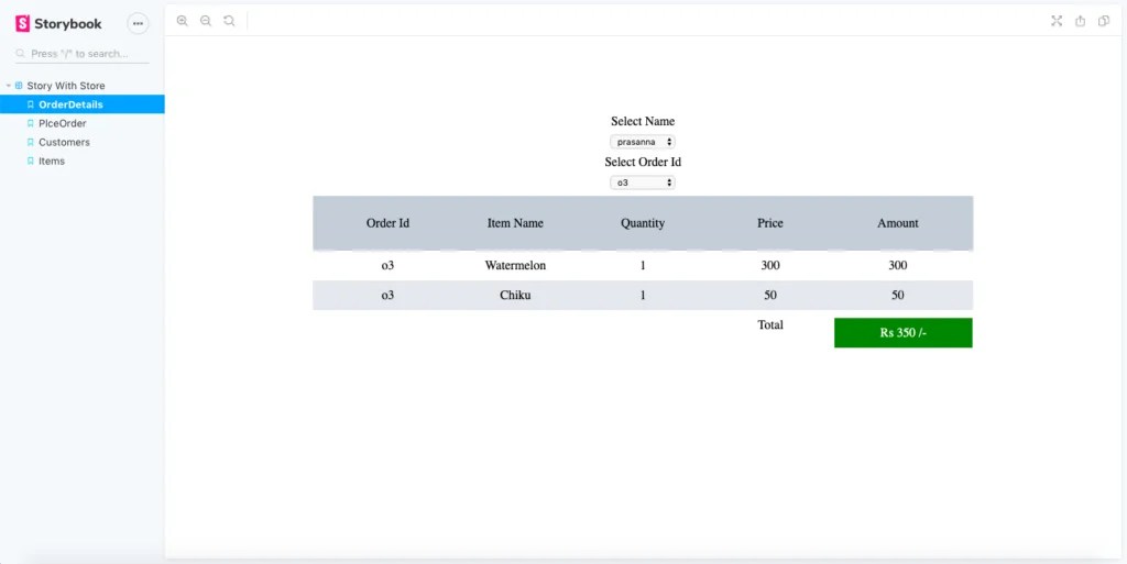 Dynamic UI Storybook with React, Knobs, Redux