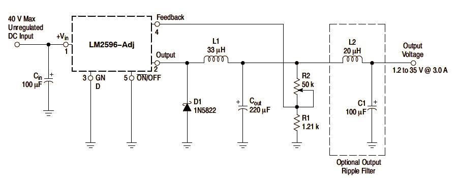 Constant Current (CC) Adapter for a Constant Voltage (CV) Stepdown