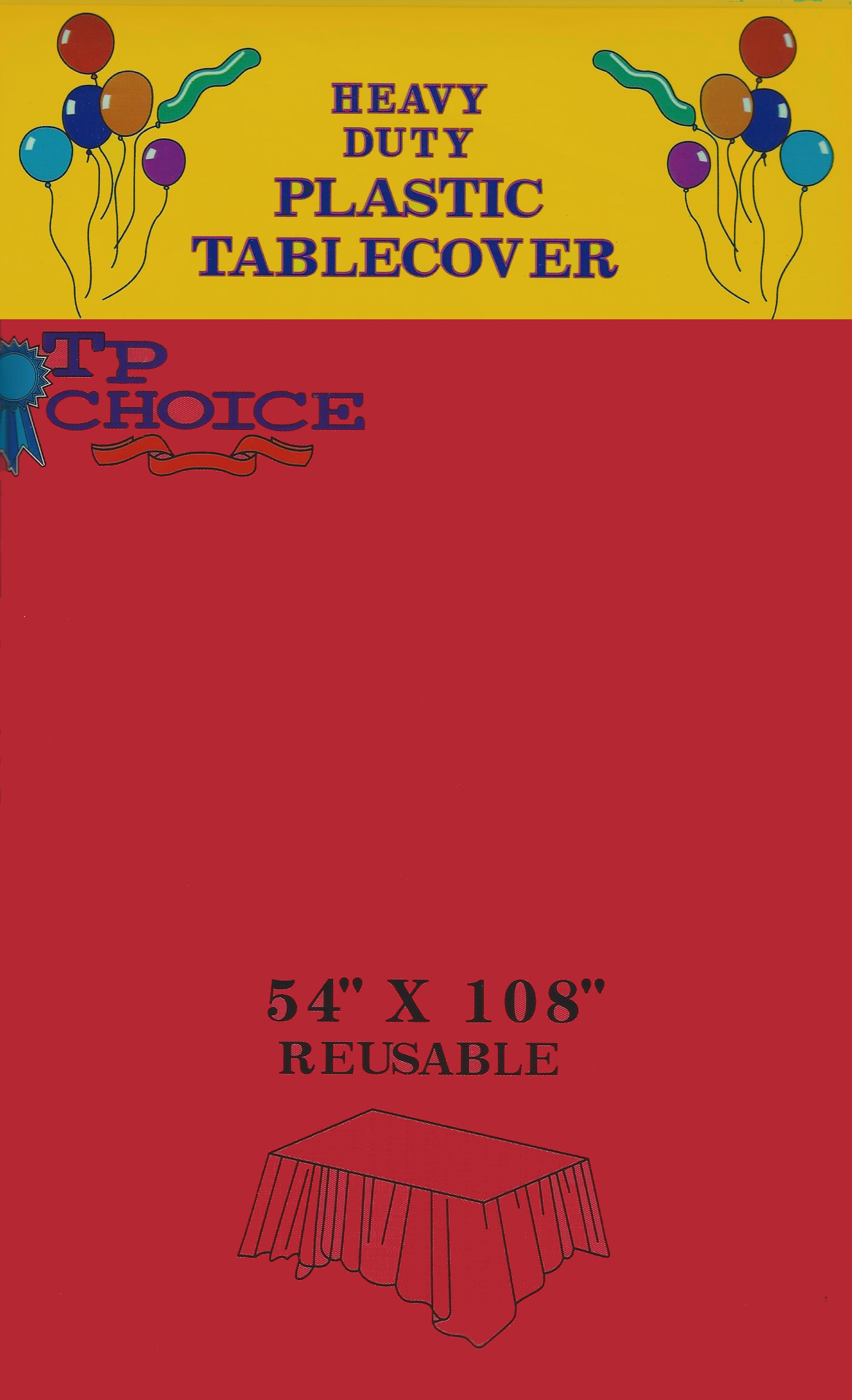 Shop and buy plastic Tablecloths cheap, inexpensive round and