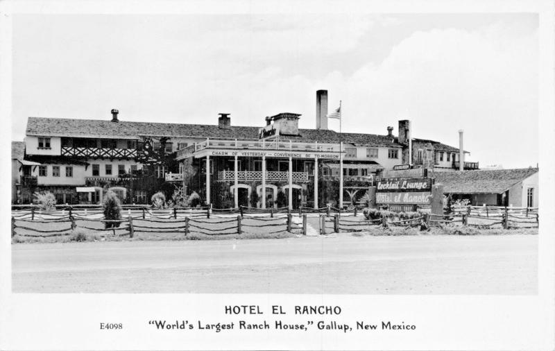 El Rancho Hotel, Gallup, NM (History)