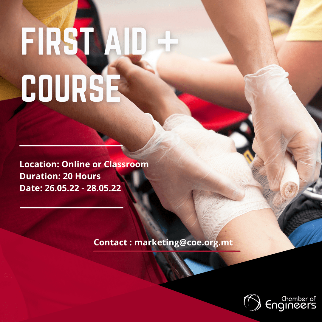 First Aid Course Chamber of Engineers