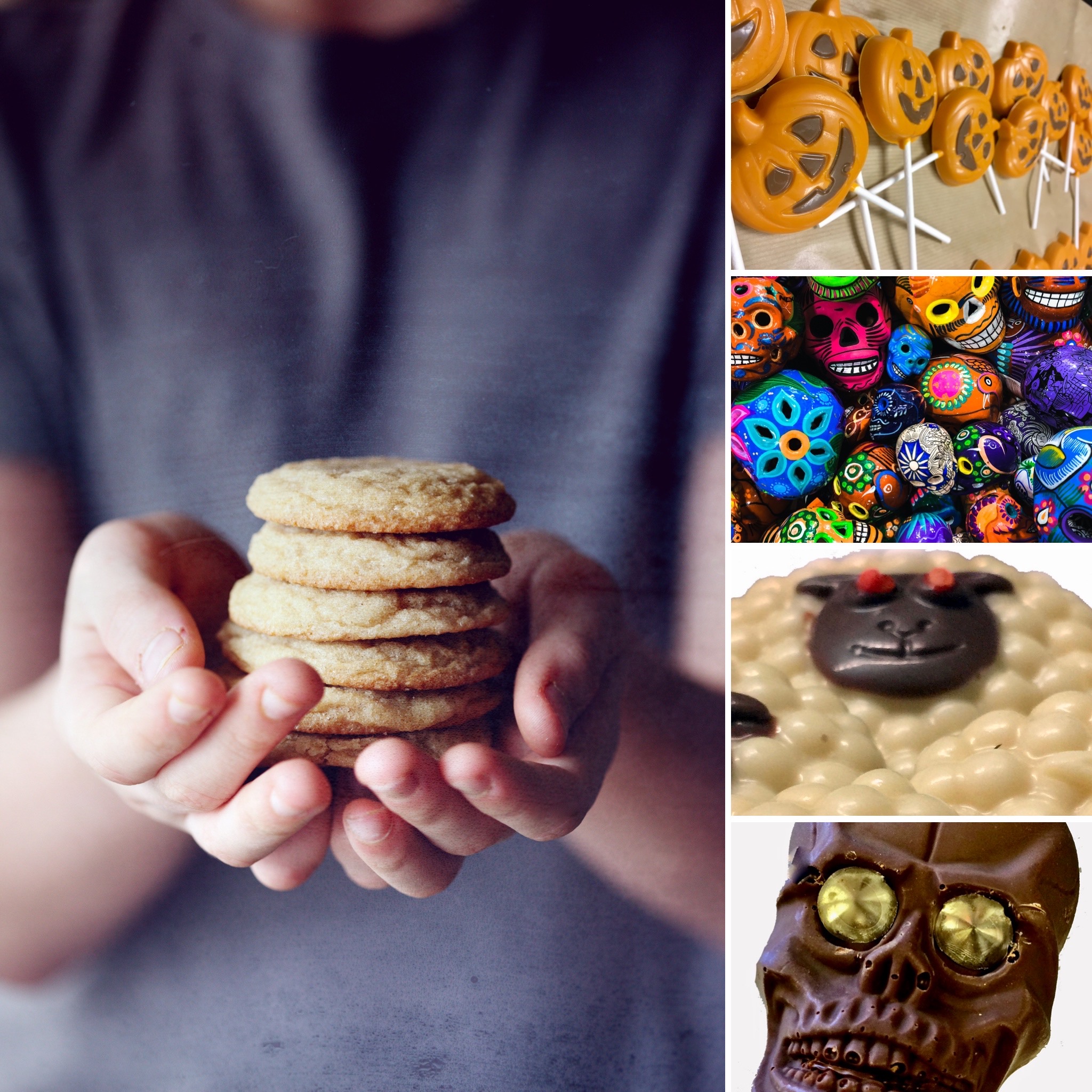 Why we celebrate hallowe'en with sweets and chocolate? Coeur De