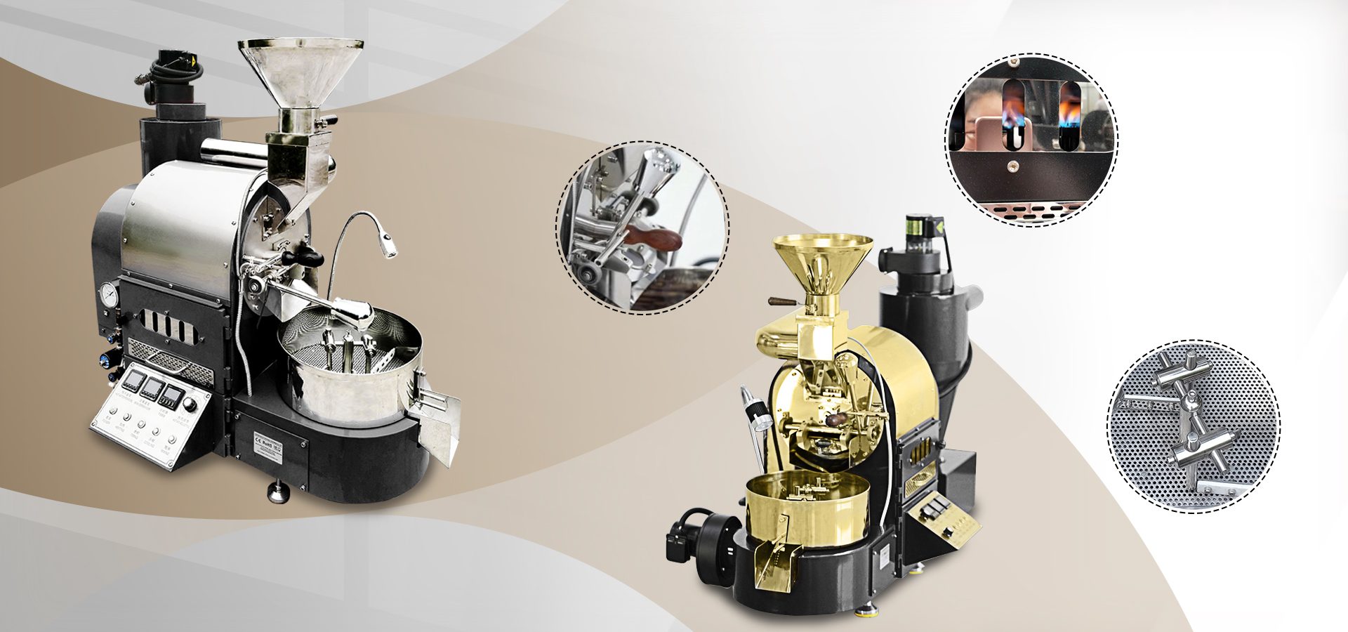 Top coffee roaster machine and equipment manufactuer Precision E&M