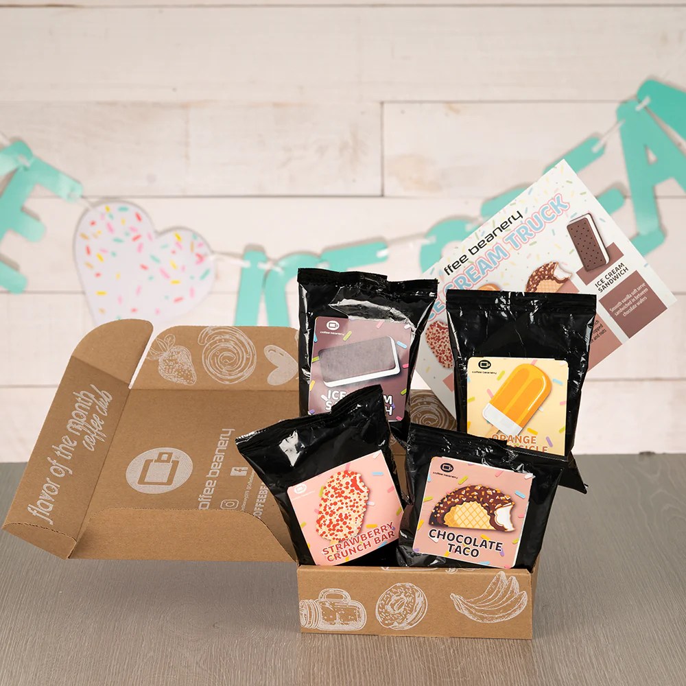 Coffee Subscription Box July 2023 Ice Cream