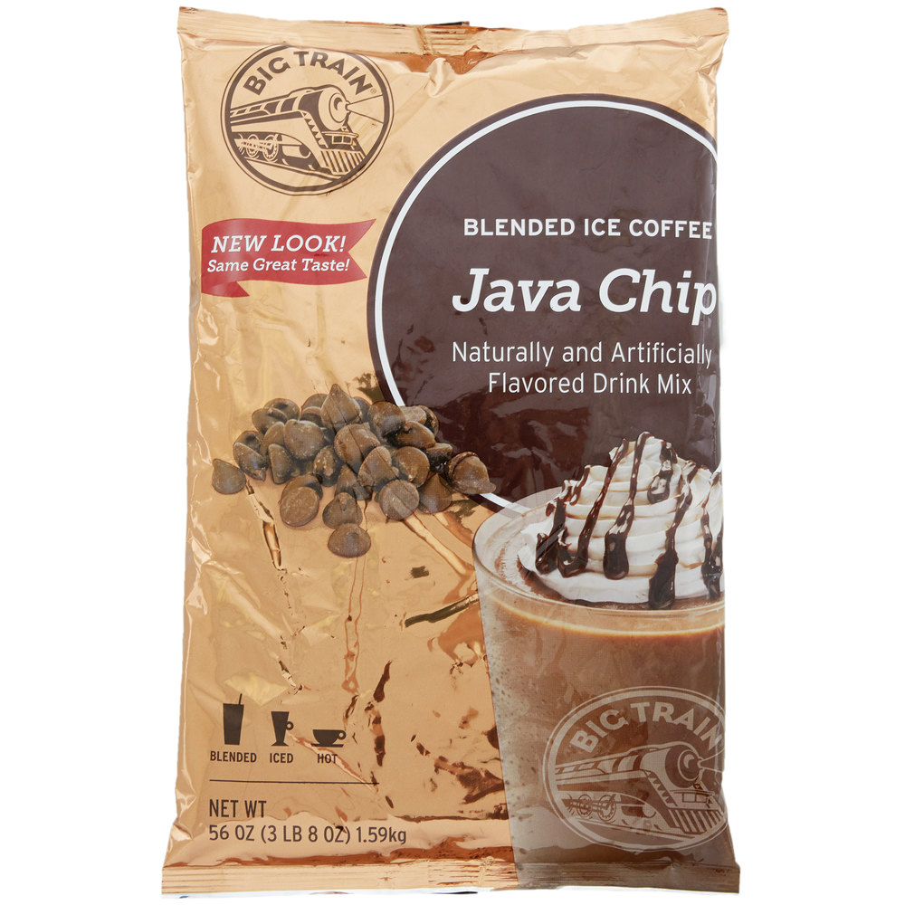 Java Chip Big Train Frappe Mix (5ct case) Coffee City USA