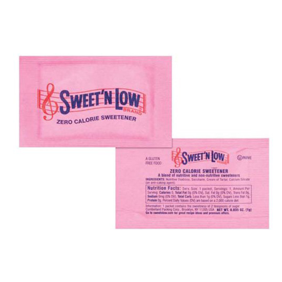 Sweet and Low Sugar Substitute Packets Fortuna Enterprises, LLC