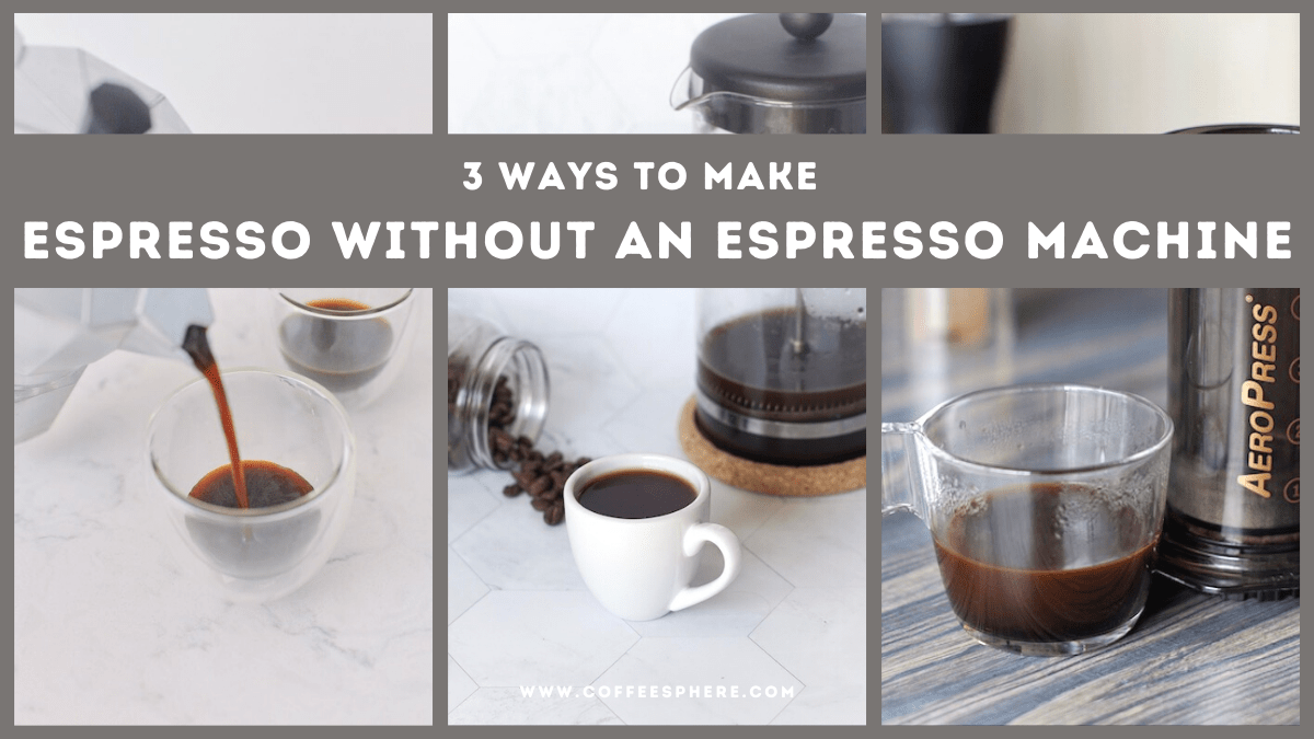 How To Make Espresso Shot At Home Without Machine MACHINE PWH