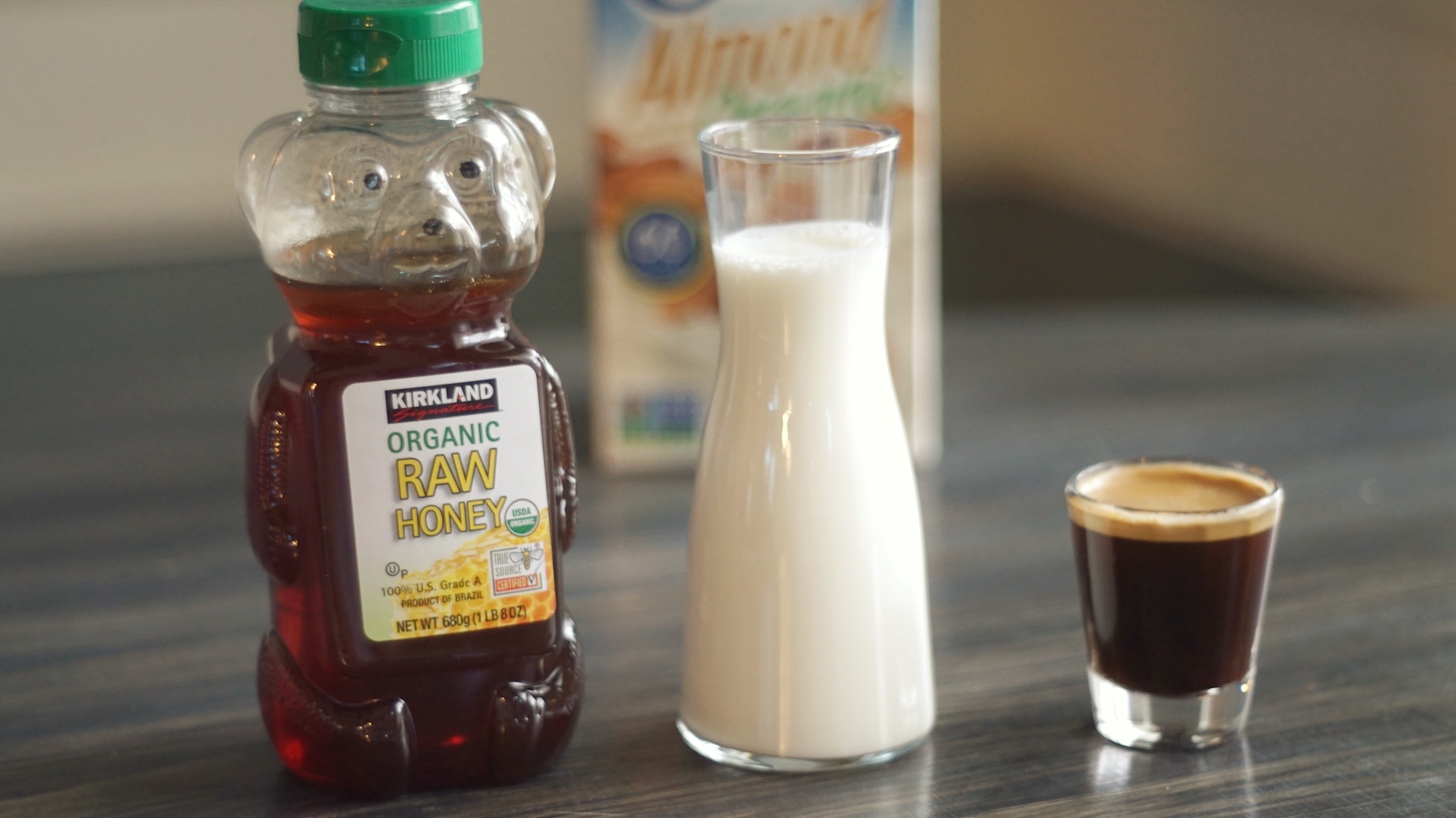 Almondmilk Honey Flat White Starbucks Copycat Recipe CoffeeSphere