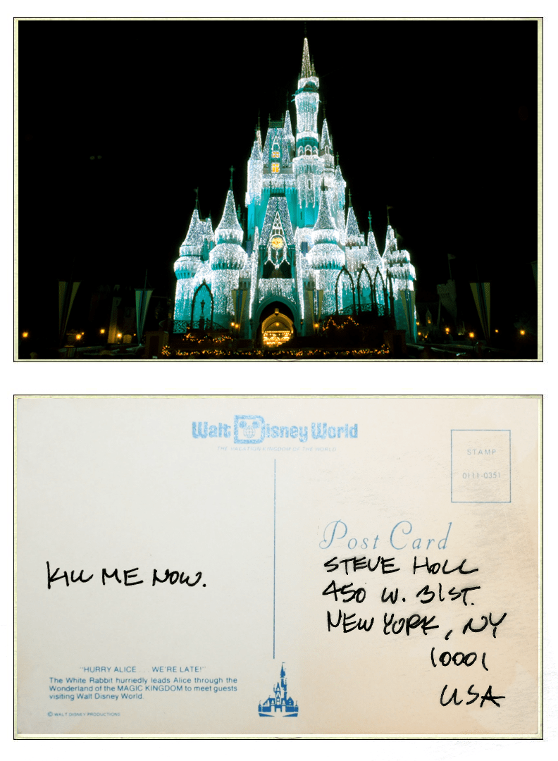 5POSTCARDDISNEY Coffee with an Architect