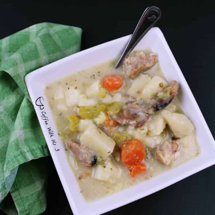 Ham and Potato Soup in the Instant Pot Coffee With Us 3