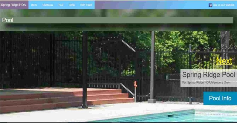 About Spring Ridge site