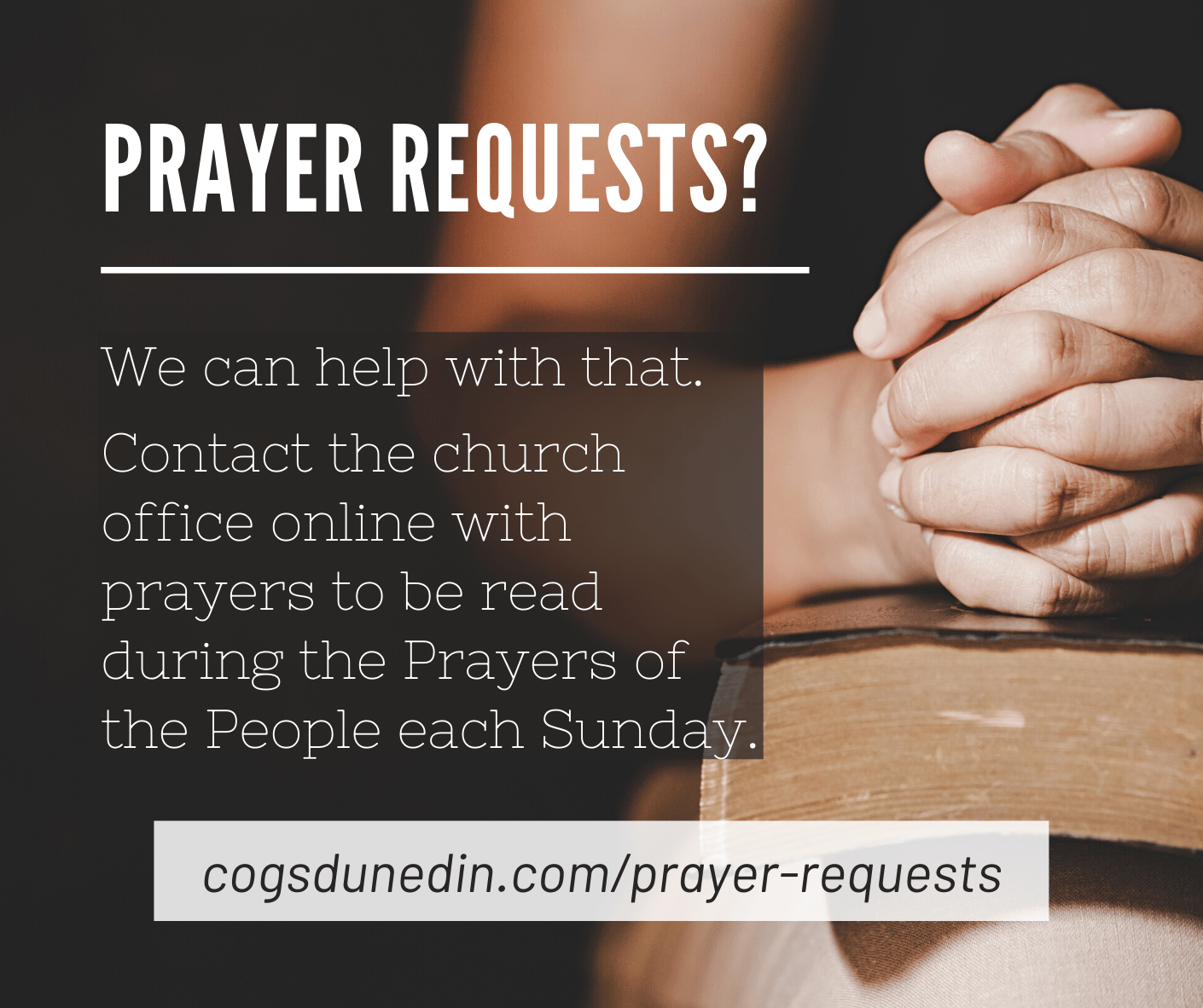 Prayer Requests Episcopal Church of the Good Shepherd Episcopal