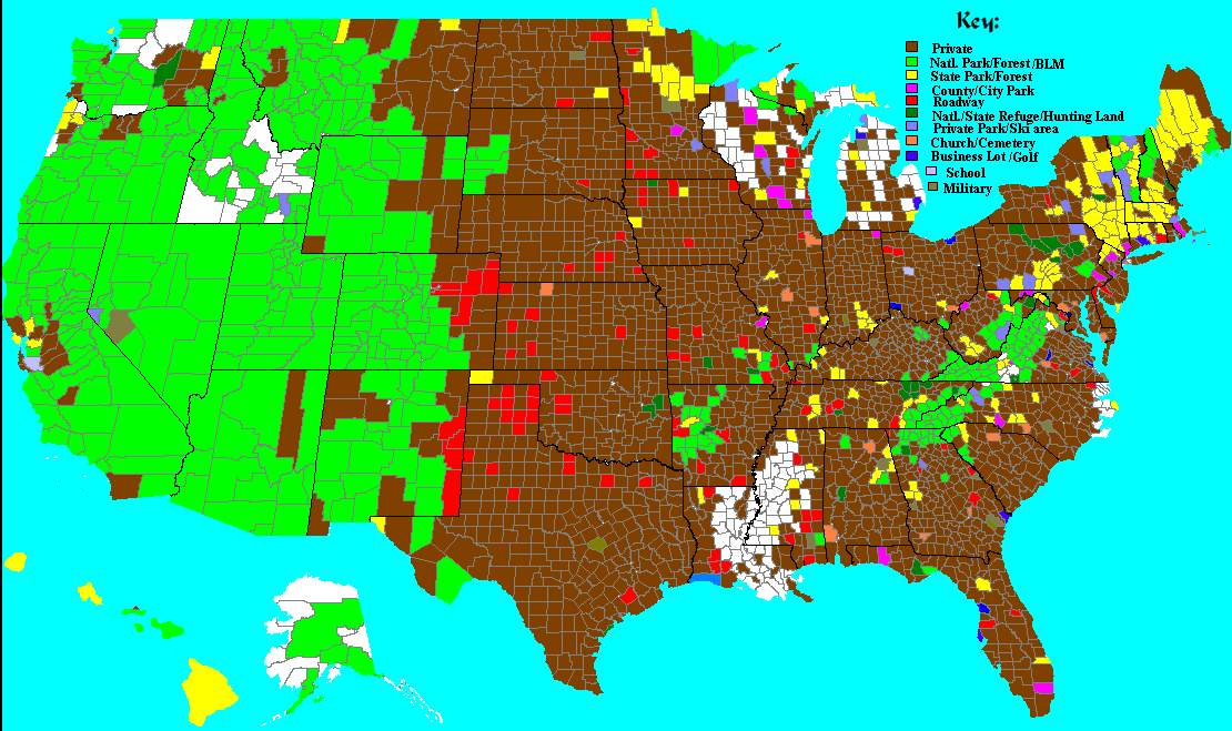 Property Lines And Owners Ownership Category Map