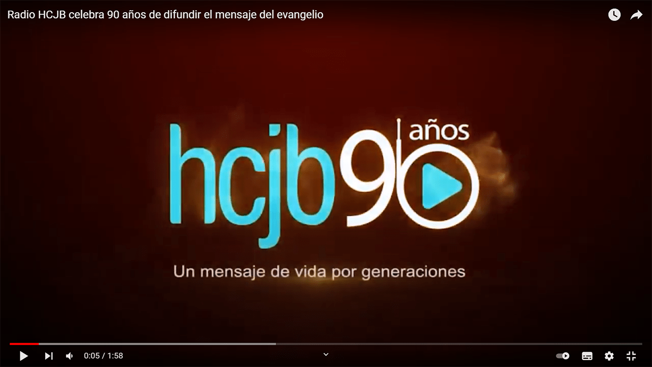 » Radio HCJB Celebra 90 Años De Difundir El Mensaje Del Evangelio