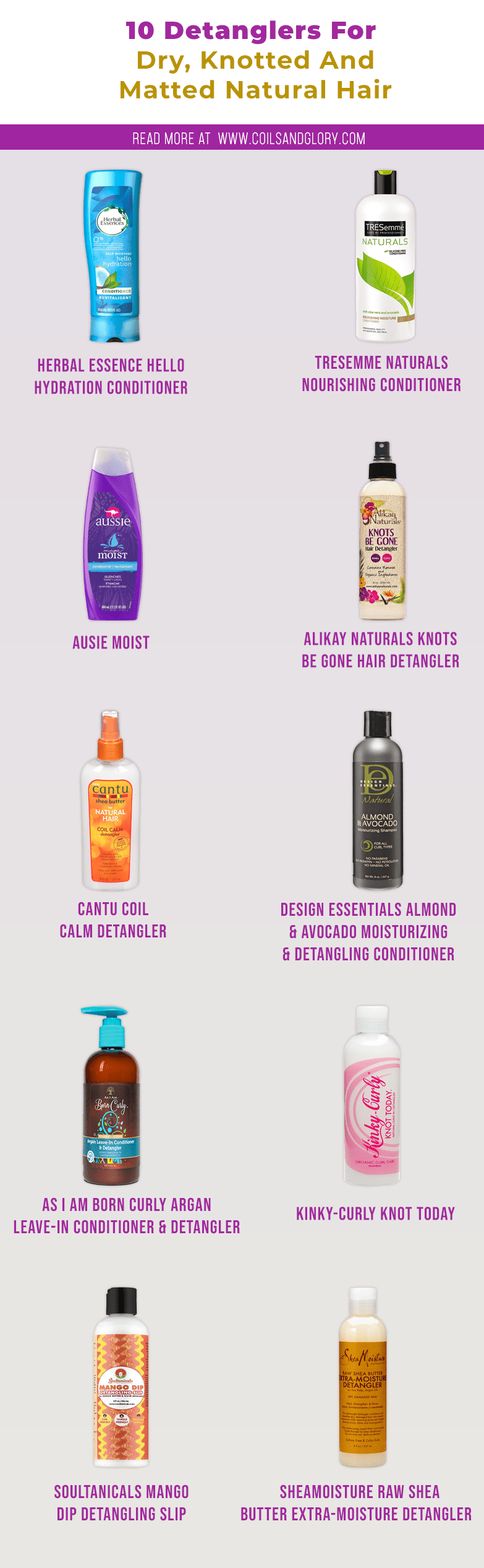 10 Best 4c Natural Hair Detangling Conditioners With Slip Coils and Glory