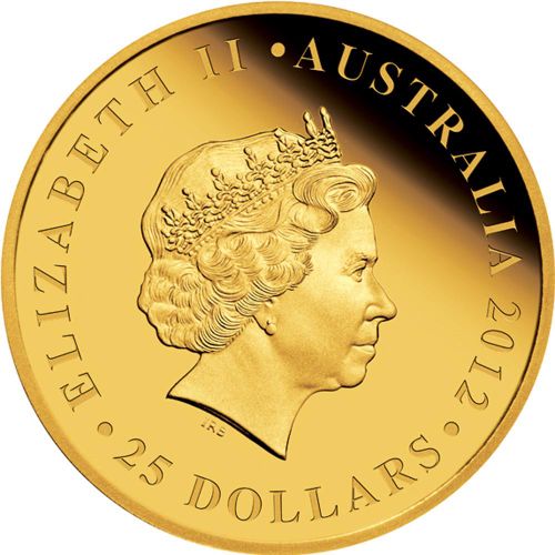 2012 Australian Perth Mint Proof Gold Sovereign