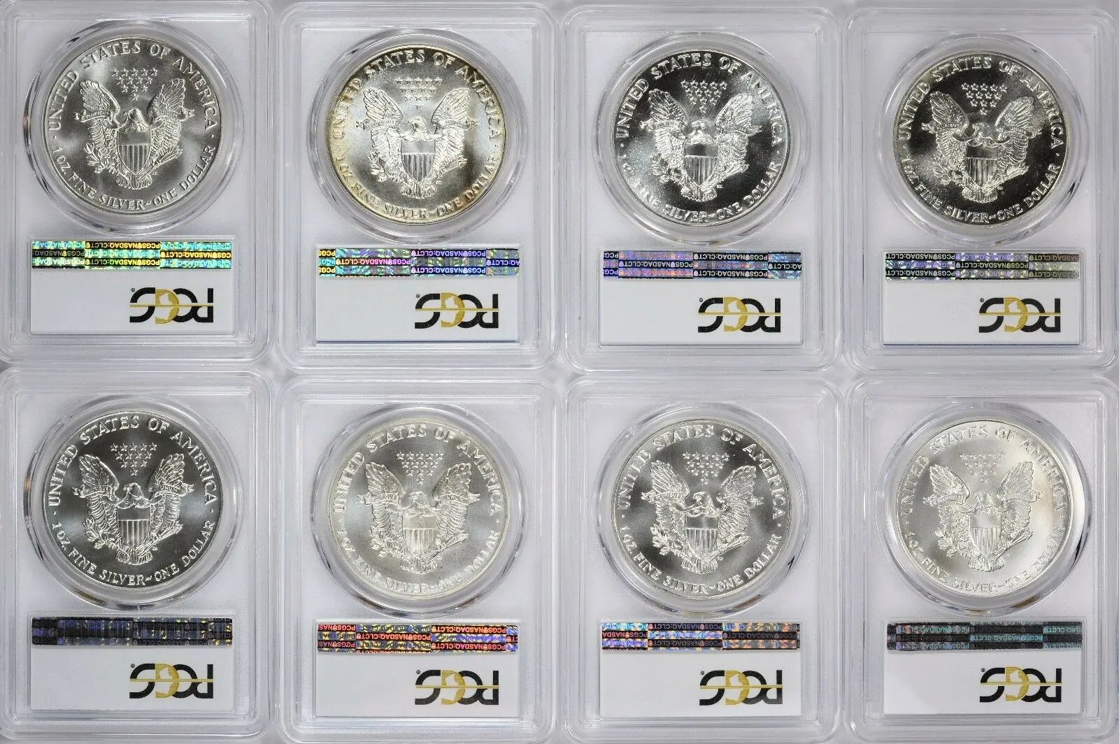 Buy 36 Coin American Silver Eagles Set 19862021 MS69PCGS Guidance