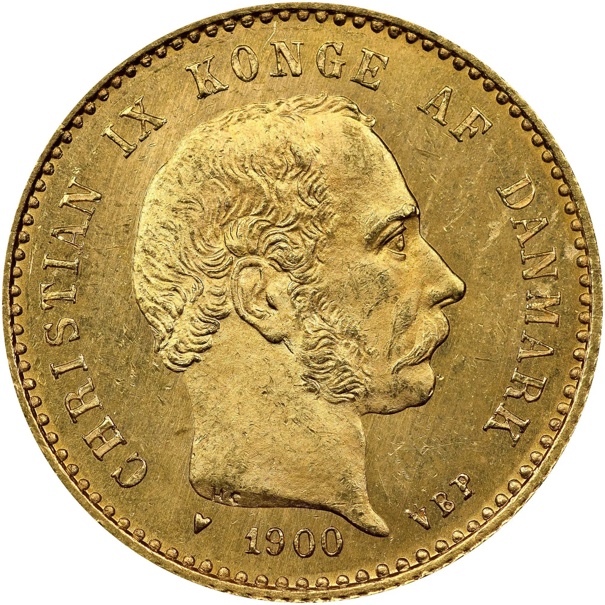 Buy Denmark 10 Kroner Gold 18731900 Christian IX (BU) Guidance
