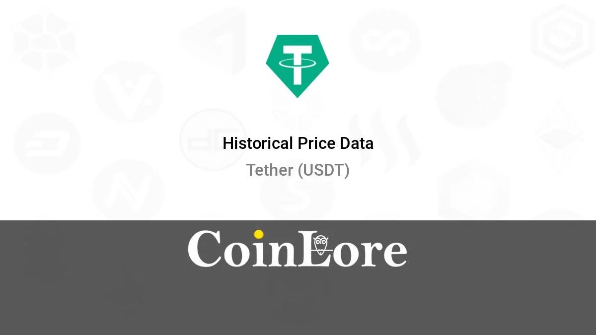 泰达币 (USDT) 历史价格 CoinLore