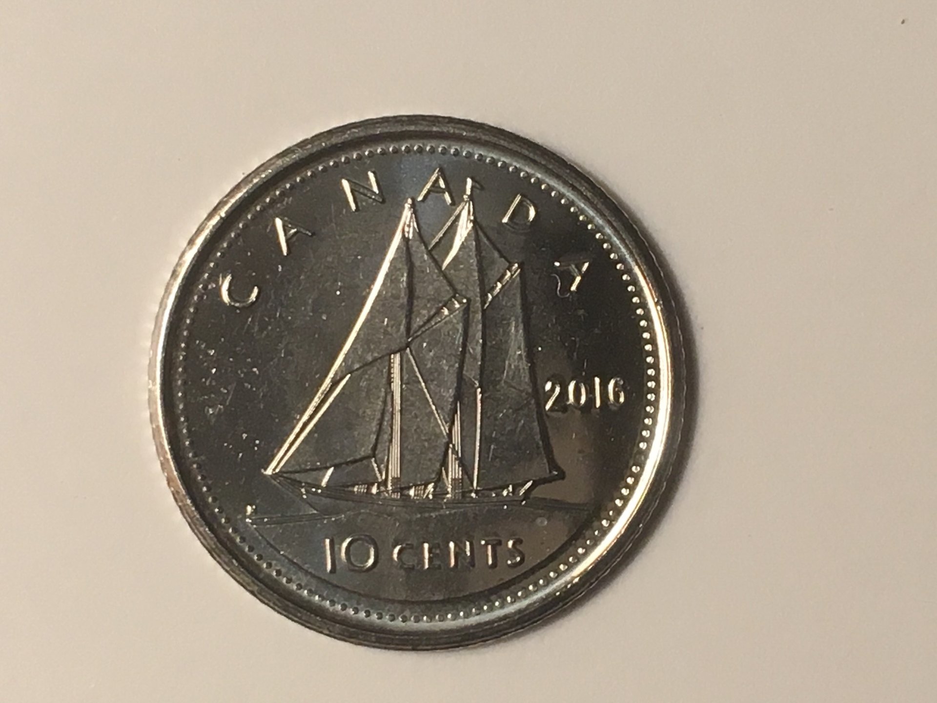 2016 Canada dime double date ? Coin Talk