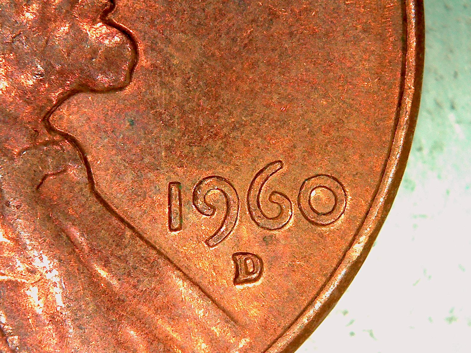 IS IT 1960 d over d penny? Coin Talk