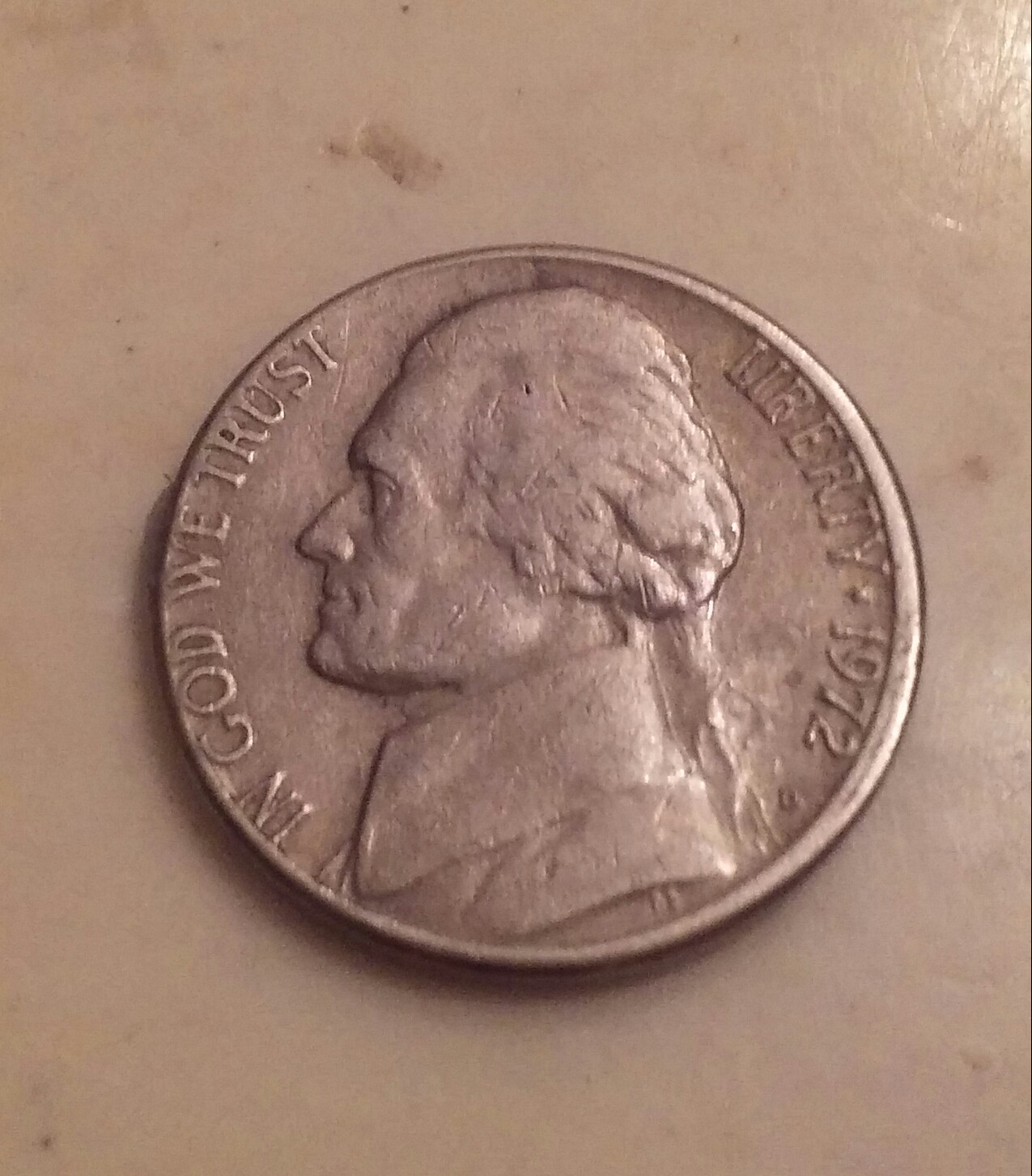 1972 D nickel weighing 5.2 grams Coin Talk