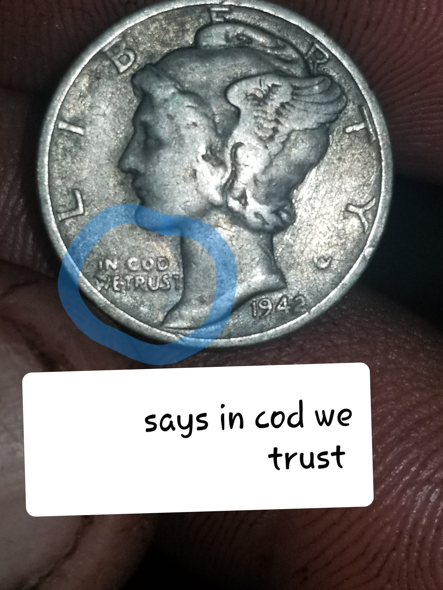 Mercury dime letter wrong in god we trust Coin Talk