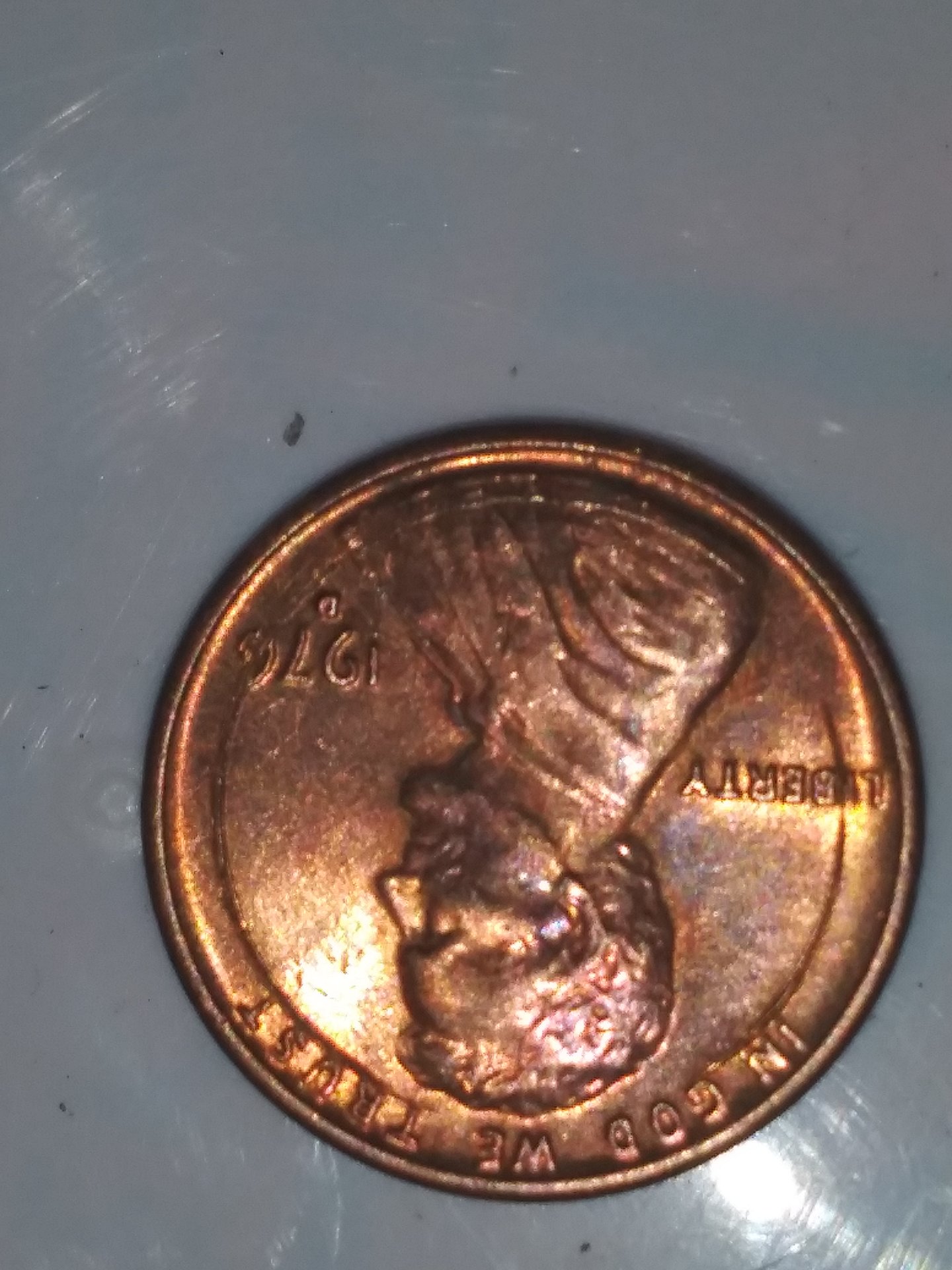 1976 penny. Error. Any info? Coin Talk