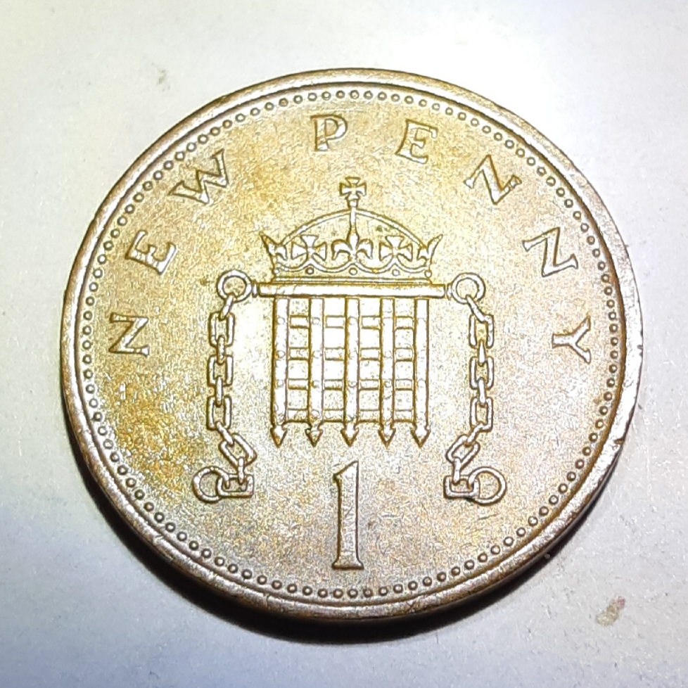 1976 British New Penny Coin Talk