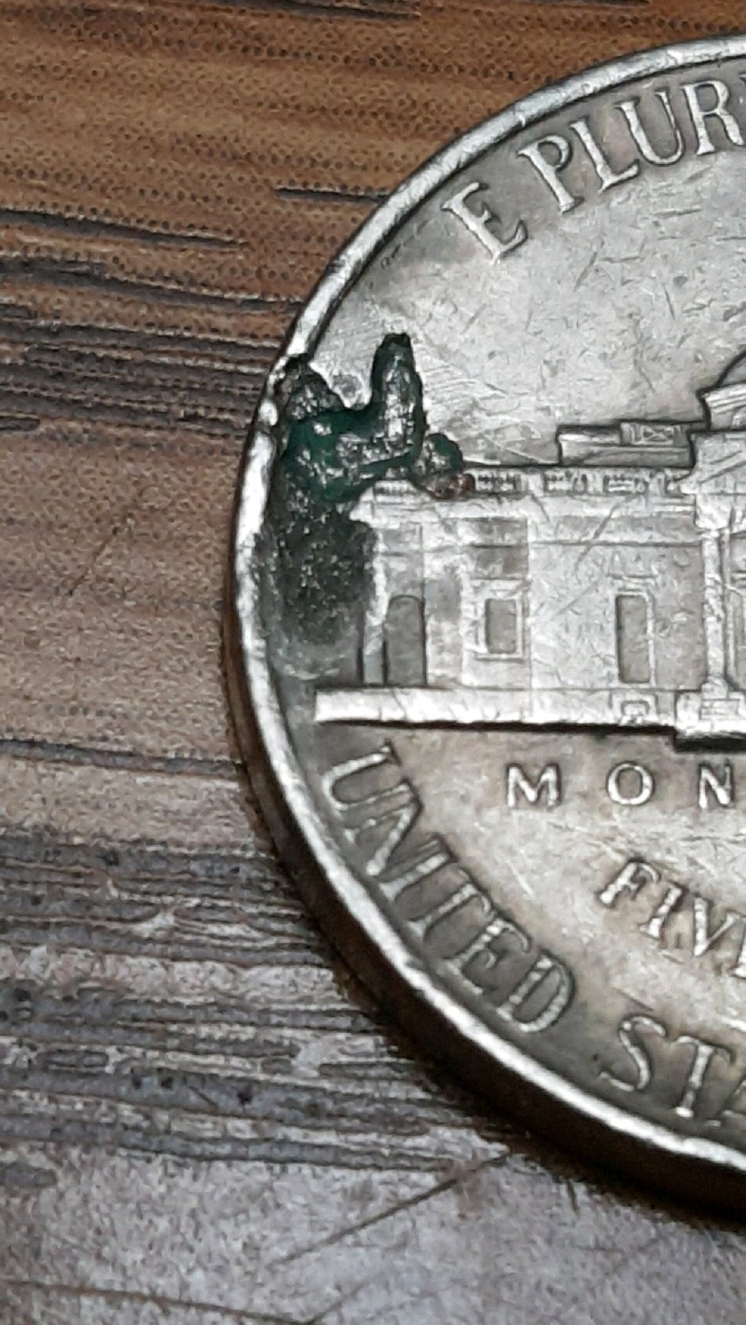 1989 D nickel. Could it be another lamination error? Coin Talk