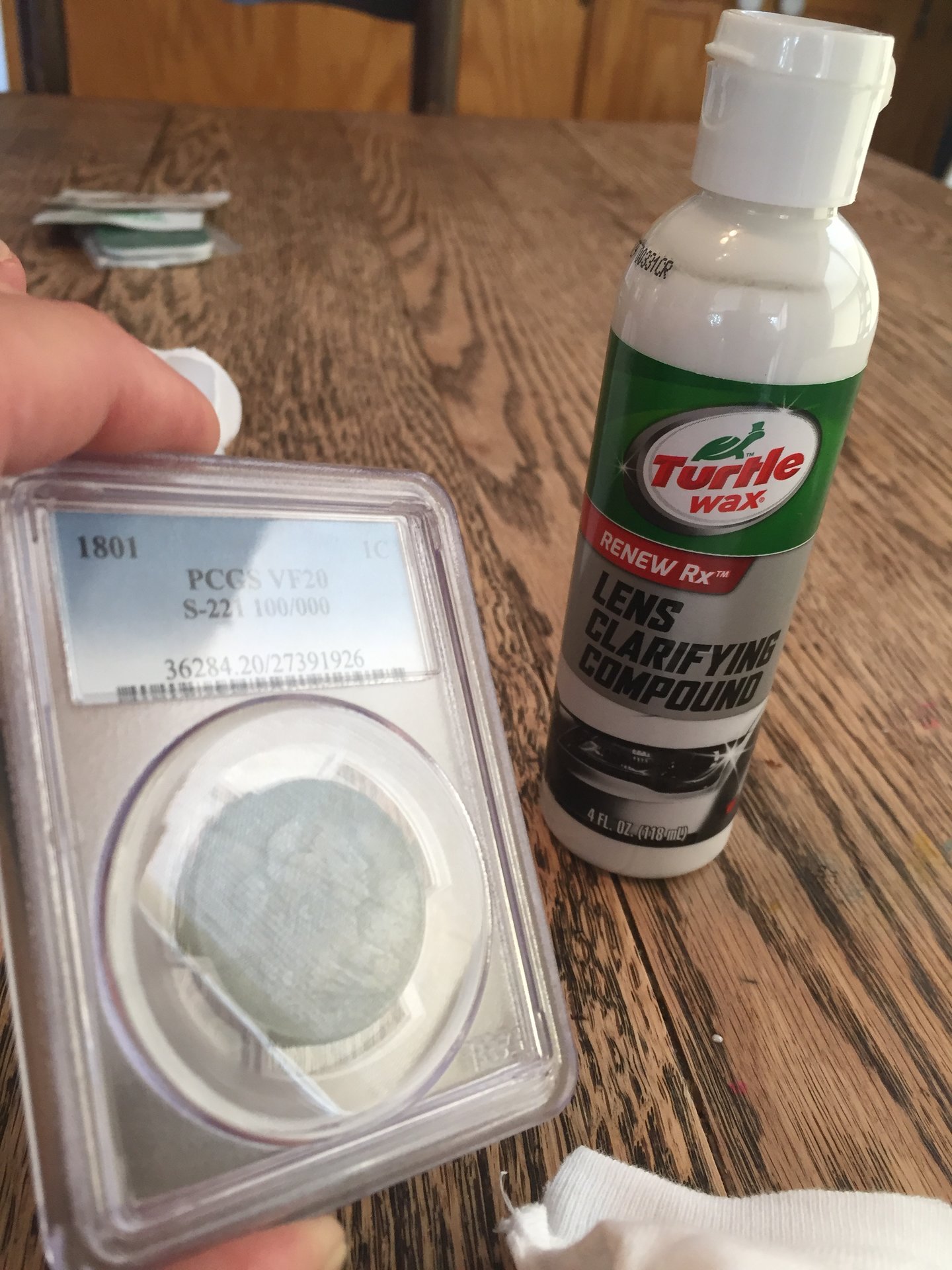 How do you remove NGC holder scratches? Coin Talk