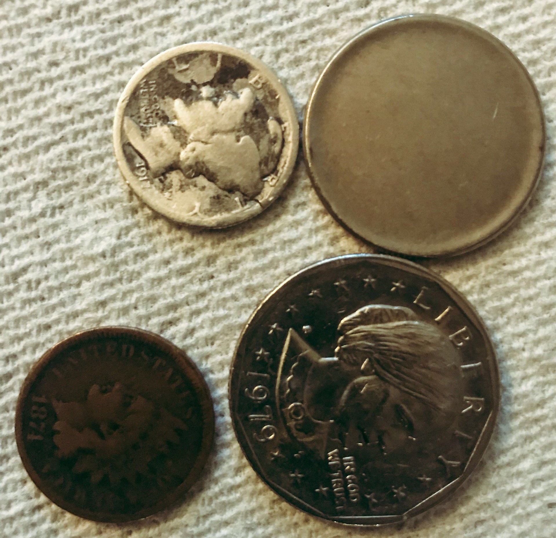 Blank quarter no date or anything? Coin Talk