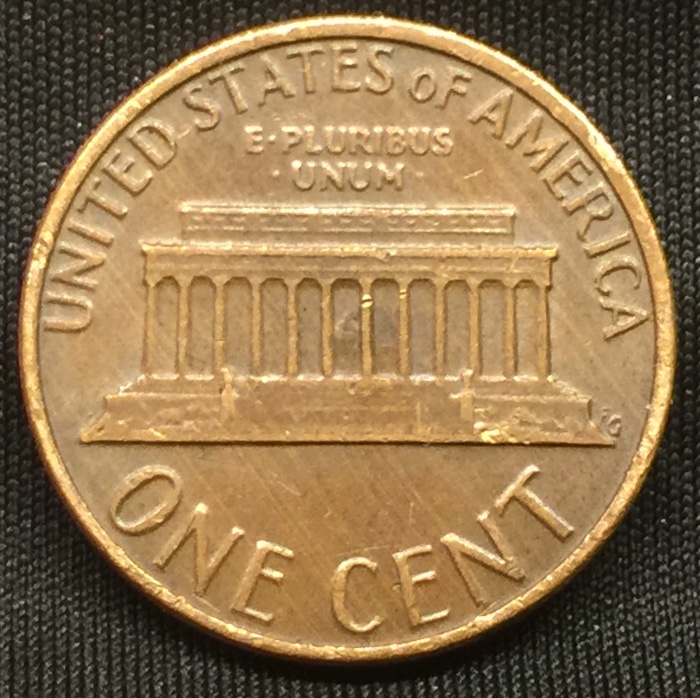 1980 Penny With Lines On It Coin Talk