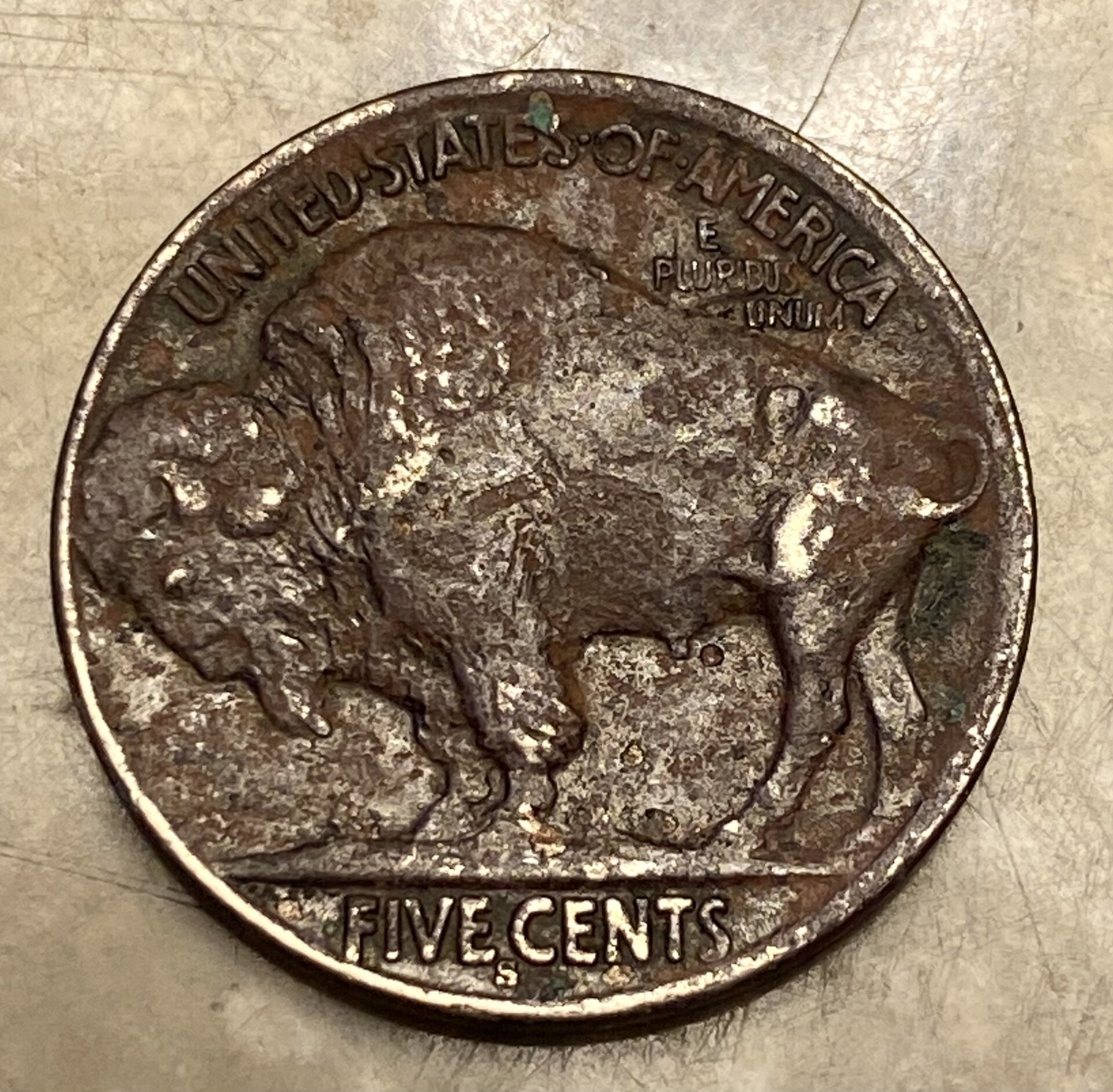 How to remove dark patina/corrosion/??? From Buffalo nickels? Coin Talk