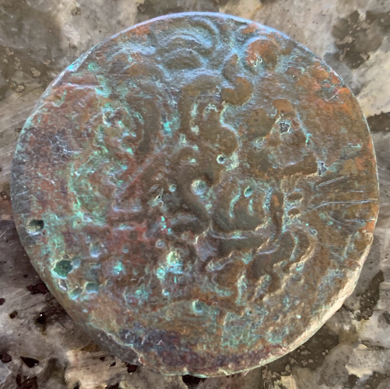 Saving a Ptolemy bronze from bronze disease Coin Talk