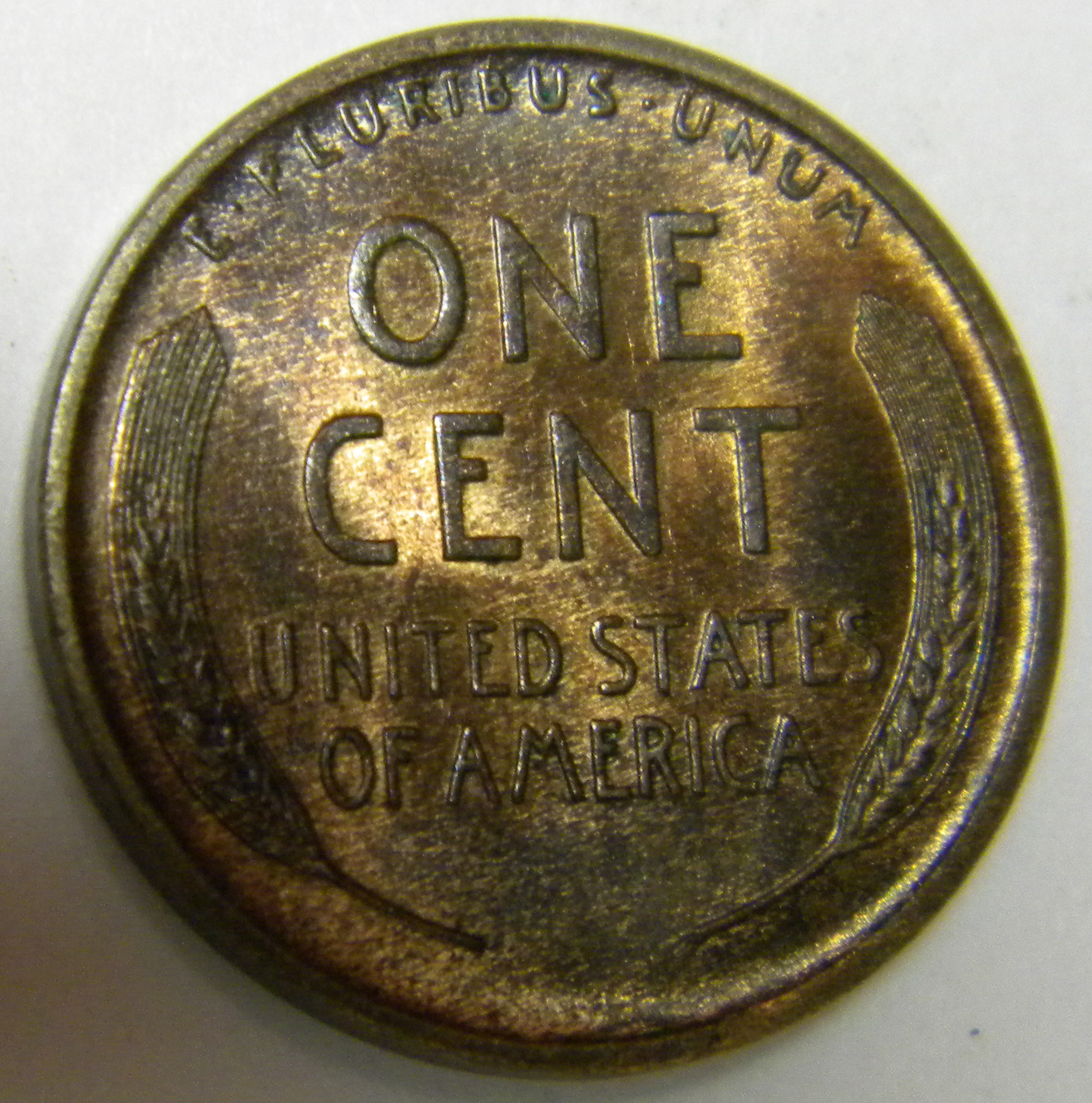 1909 Lincoln Wheat Penny Naturally Toned Question? Coin Talk