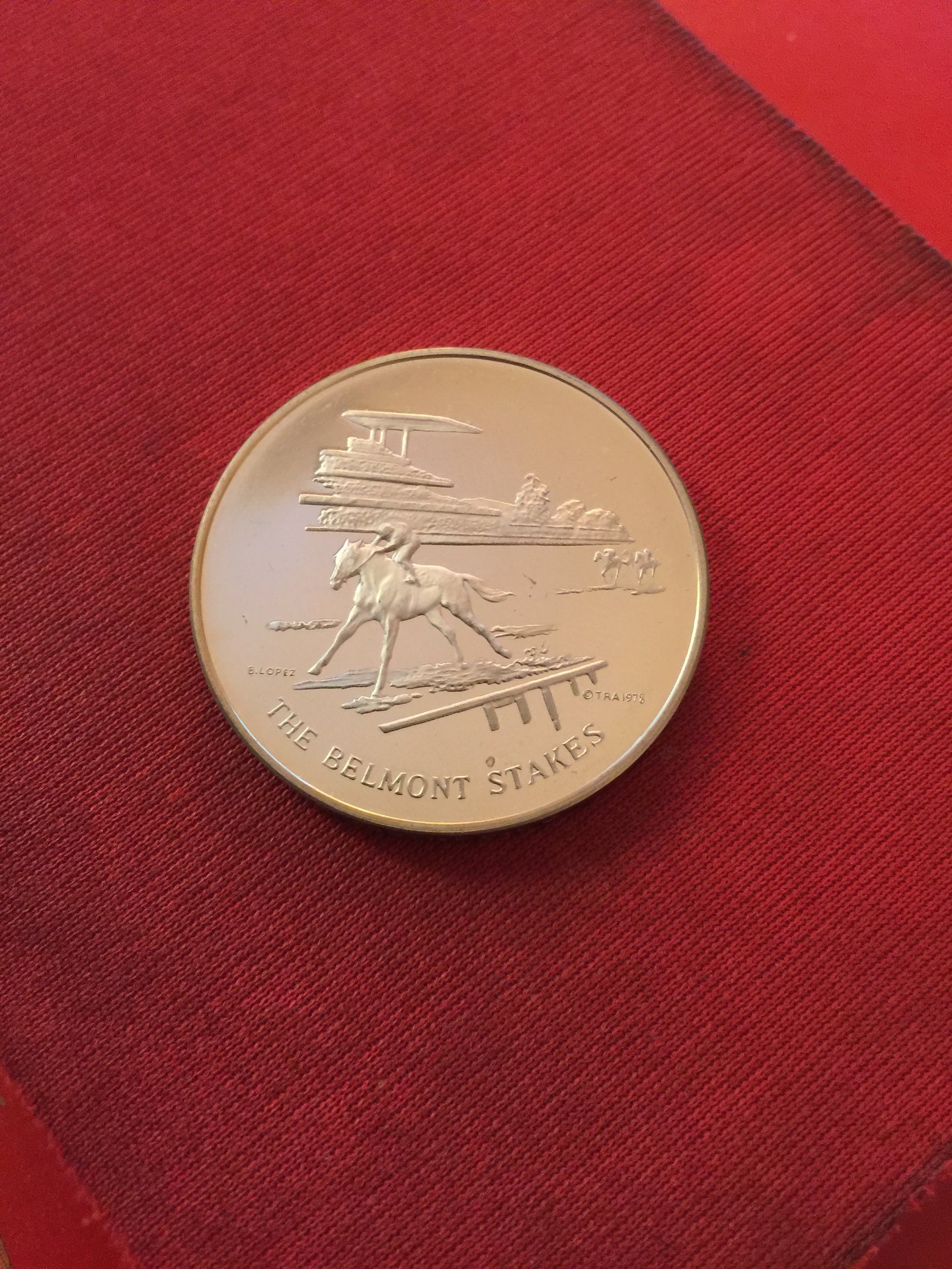 Secretariat Belmont Stakes B.Lopez 1978 Coin Talk