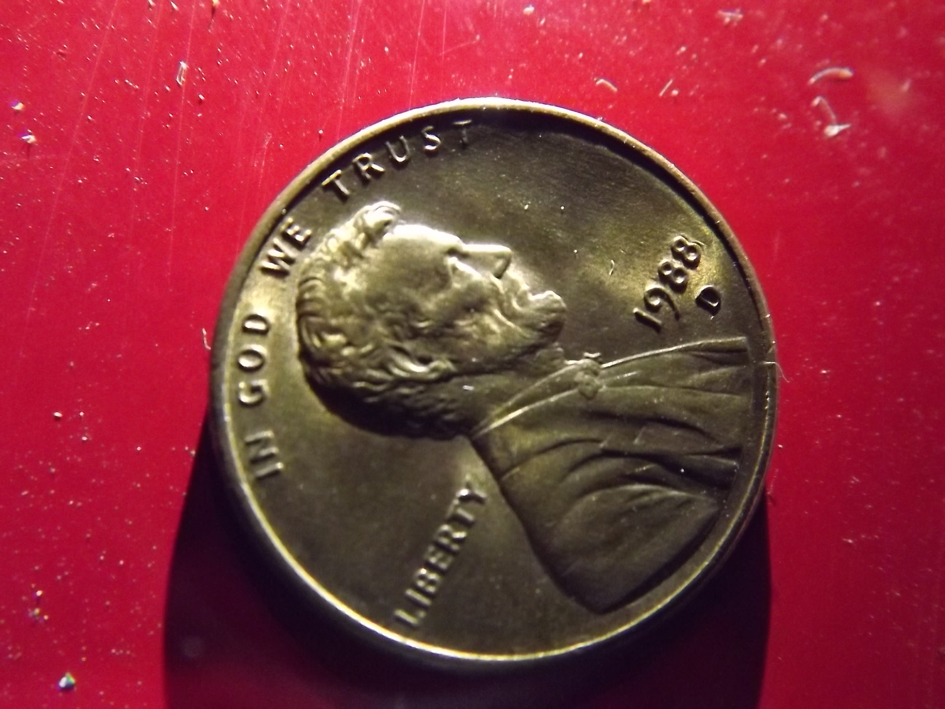 1988 d double ear penny!!?? Coin Talk