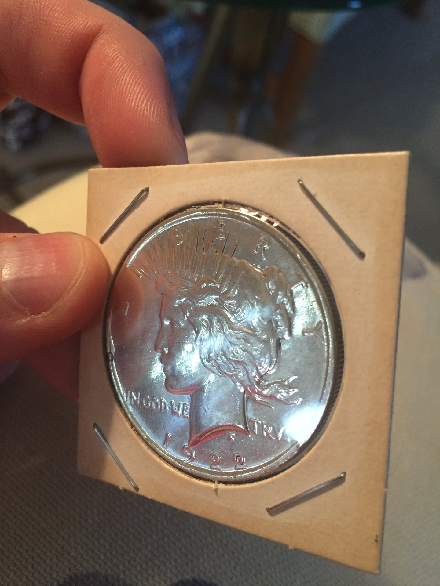 1922 Satin Proof Peace Dollar? Coin Talk