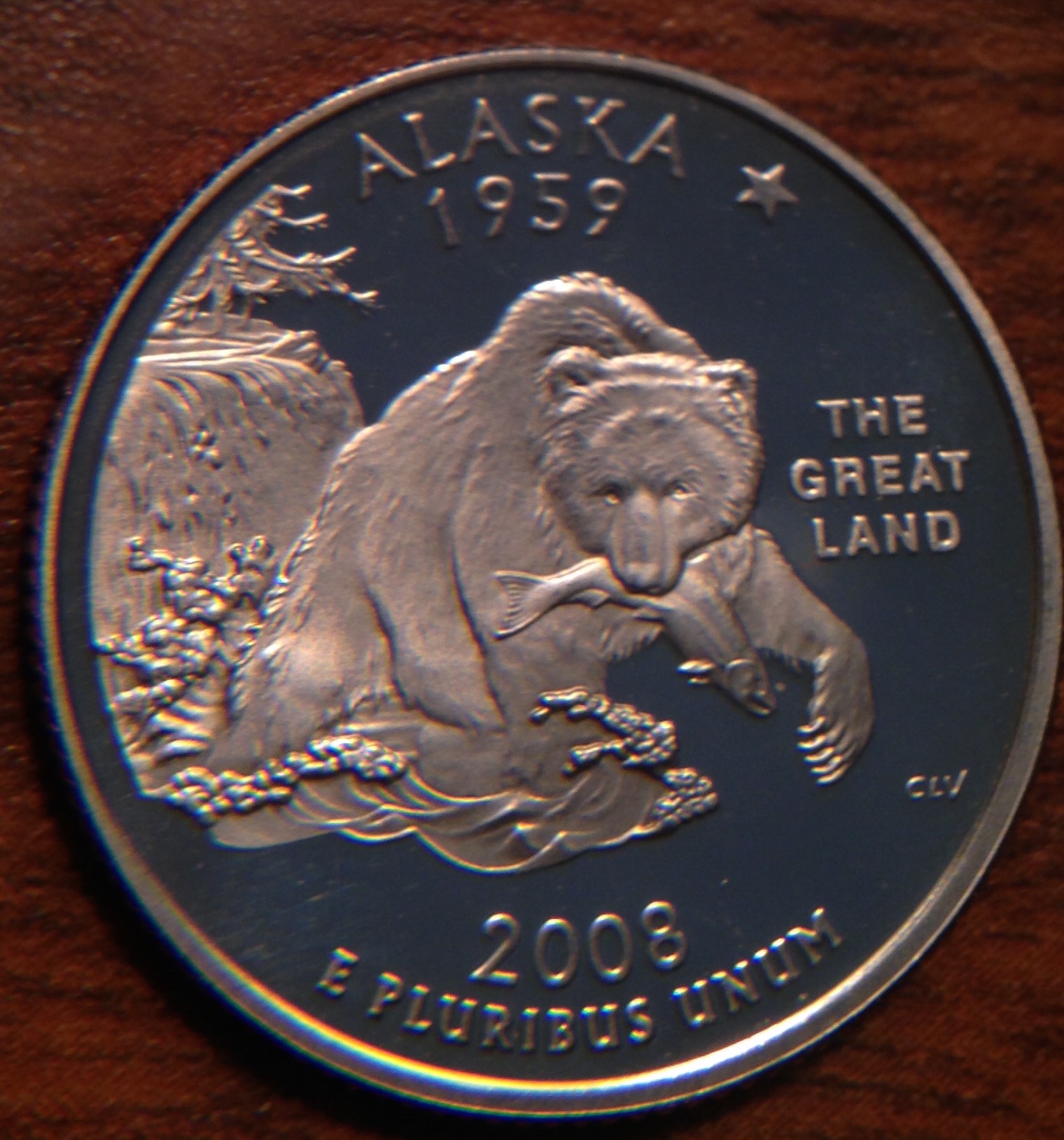 Error on 2008 Alaska proof quarter? Coin Talk